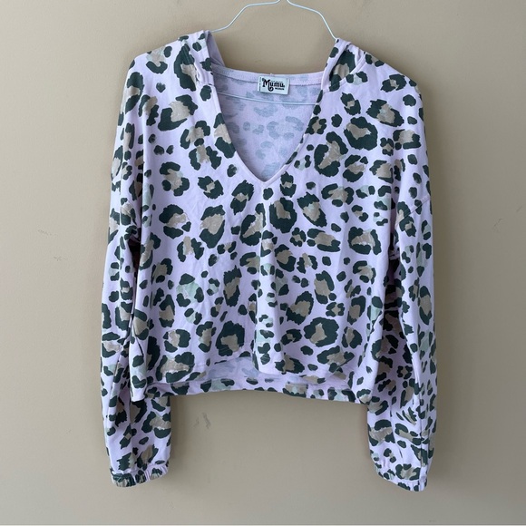 🔻LAST CHANCE🔻 SHOW ME YOUR MUMU Kit Hoodie in Cheetah Sista MMO-4219 CS36 - Picture 2 of 9